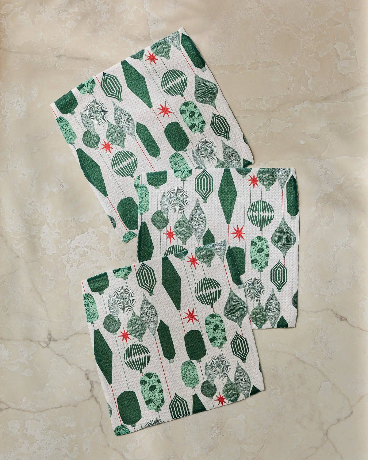 Geometry - Alpine Revelry Dishcloth Set - Holiday 2026