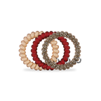 TELETIES - Spiral Hair Coils | Large | Wild Side Hair Ties