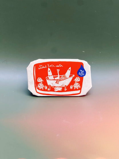 Tinned Candle - Tinned Fish Candle - Smoked Rose Water