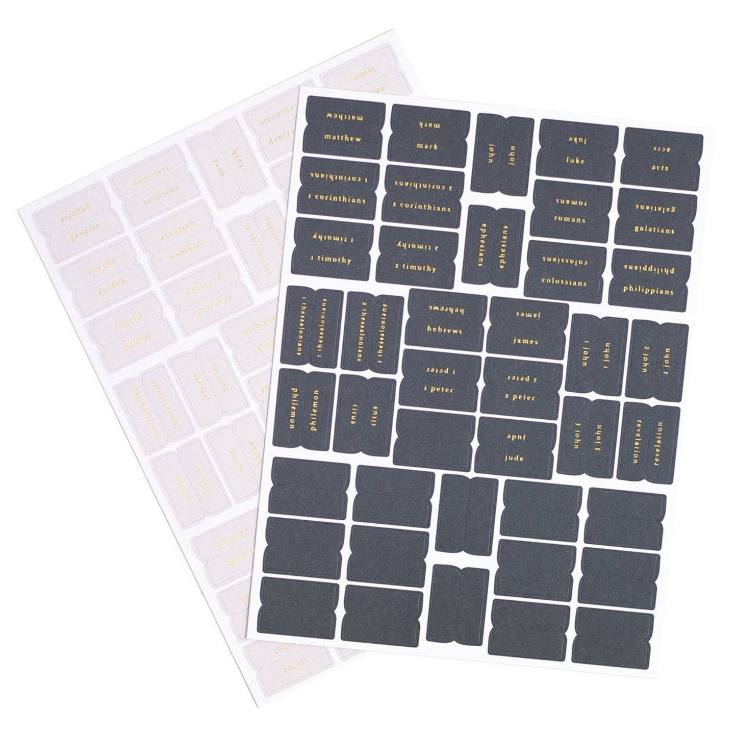 Church Notes Co. -  Grey & Gold Bible Tabs