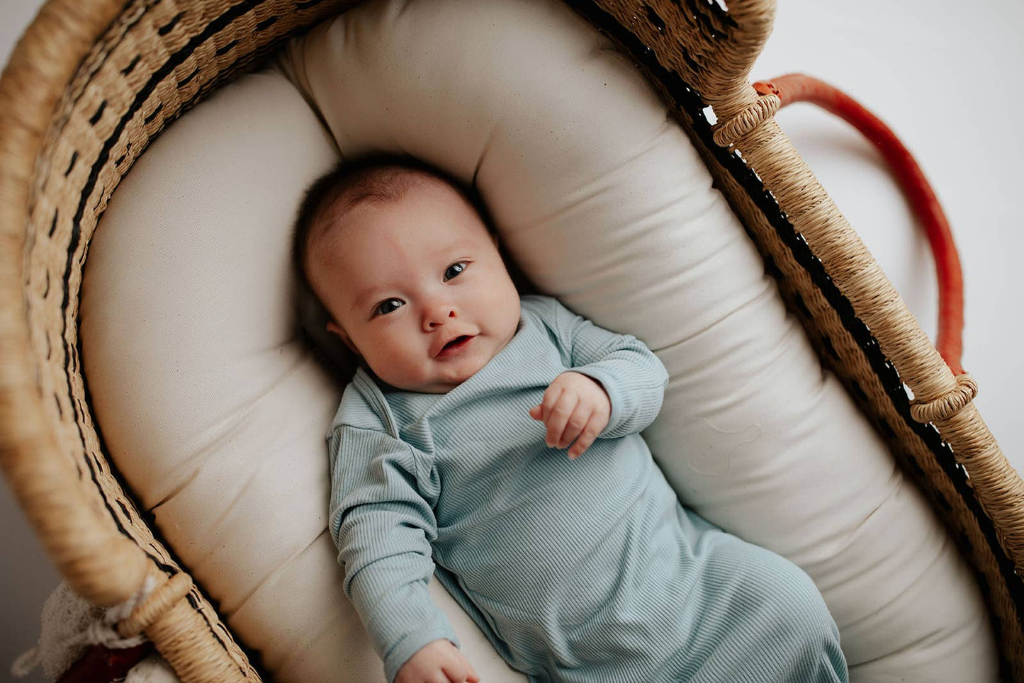 Three Little Tots - Blue Bird Knotted Gown