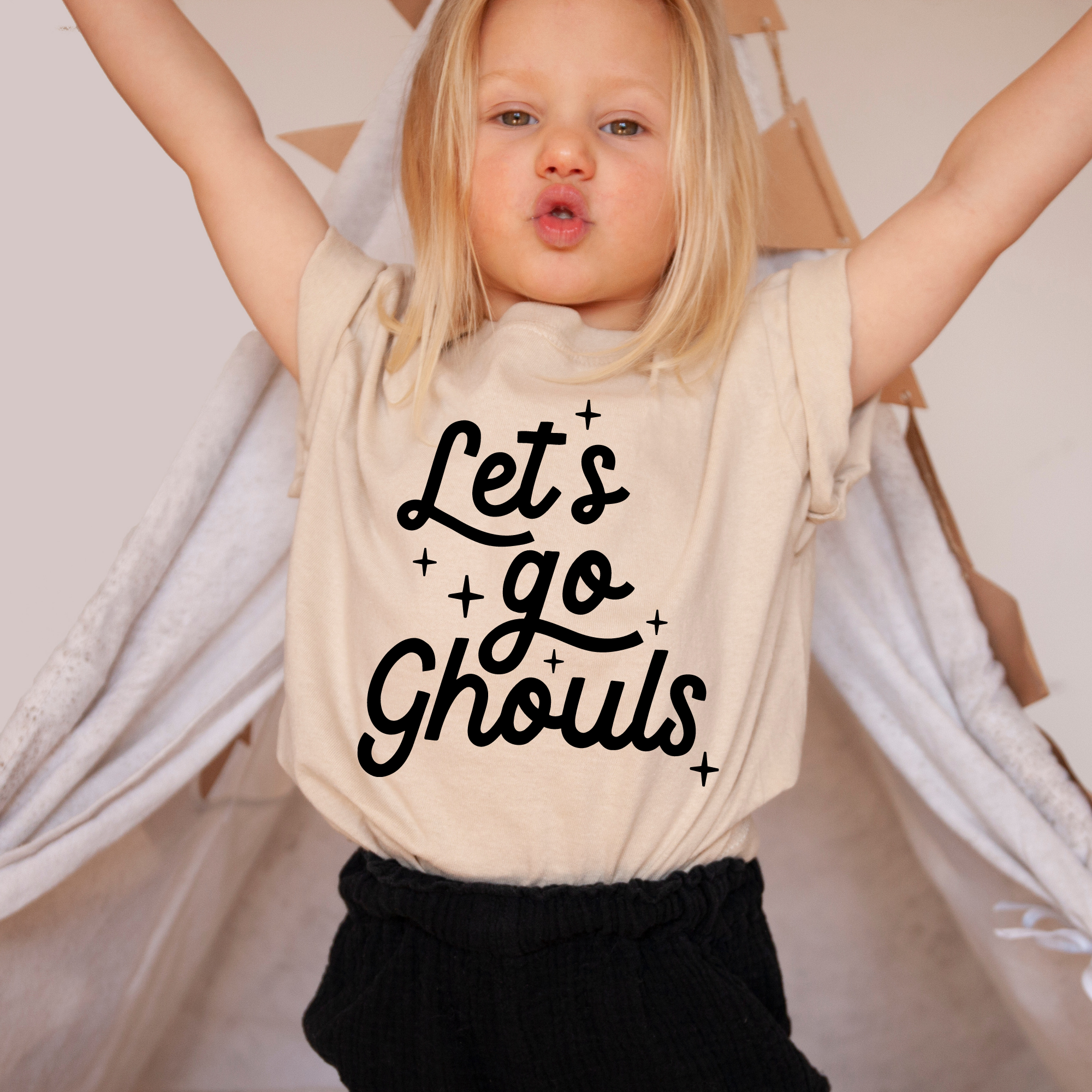 Benny & Ray Apparel - Let's go Ghouls Halloween Toddler and Youth Shirt