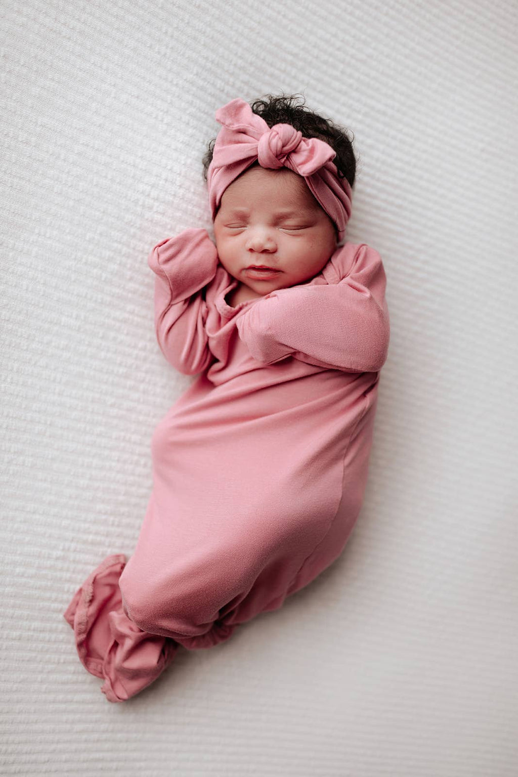 Three Little Tots - Rose Knotted Gown