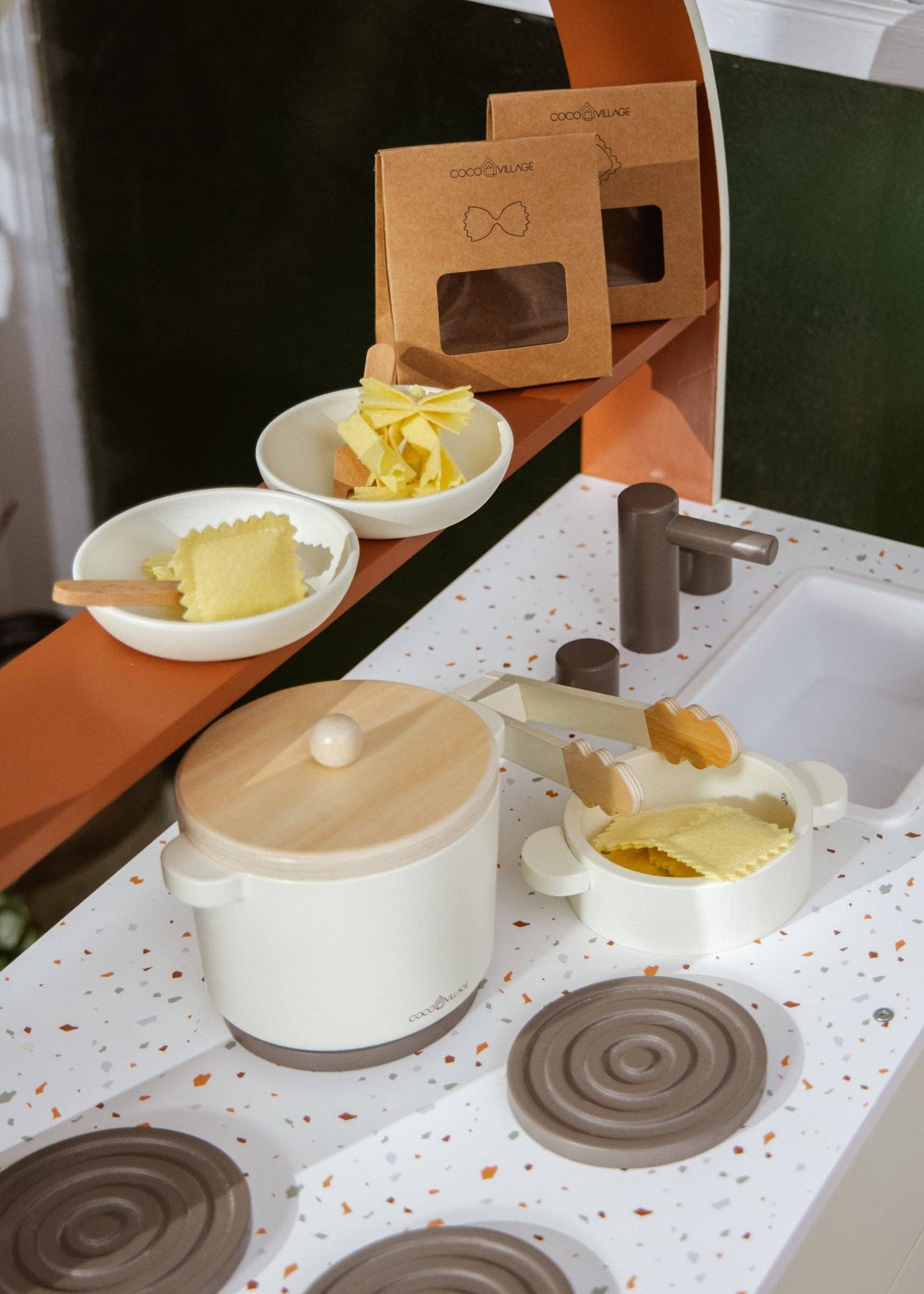 Coco Village - Wooden Pasta Playset