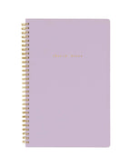 Church Notes Co. - Lilac Church Notes Bible Reference Notebook with Maps