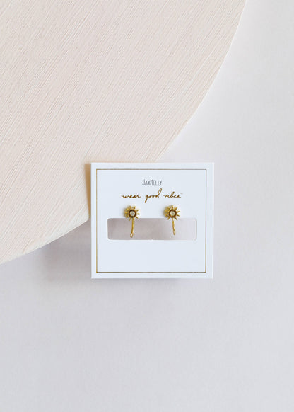 JaxKelly - Icon Huggies - Sun - Earring