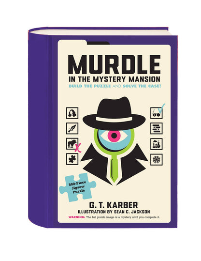 Chronicle Books - Murdle in the Mystery Mansion 500-Piece Jigsaw Puzzle