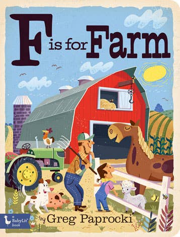 Gibbs Smith - F is for Farm: Alphabet board book