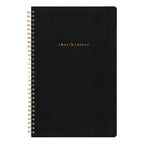 Church Notes Co. - Black Church Notes Bible Reference Notebook with Maps