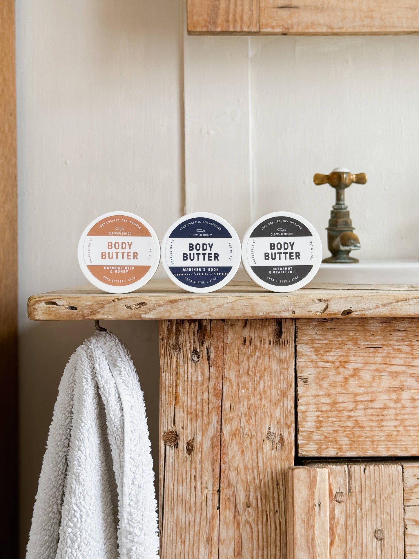 Old Whaling Company - Travel Size Bergamot & Grapefruit Body Butter (2oz)