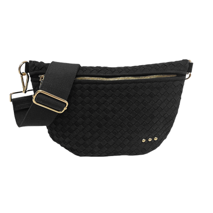 Pretty Simple - Suede Westlyn Woven Bum Bag