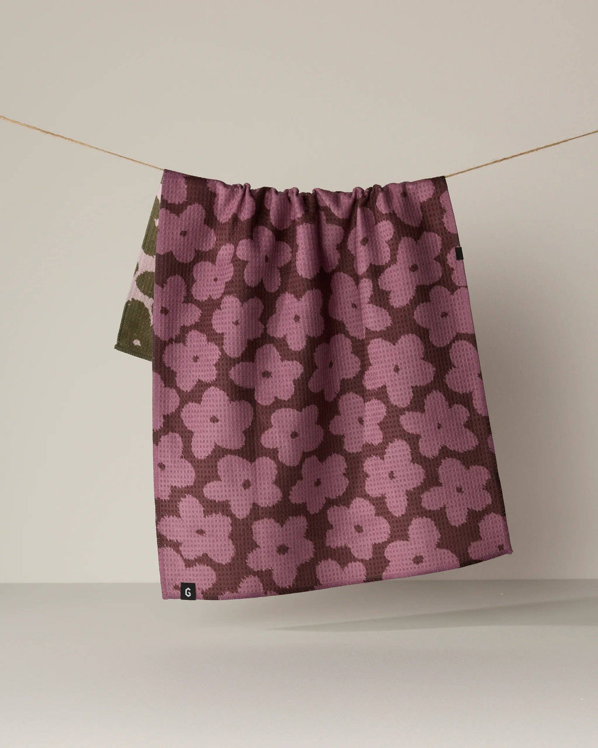Geometry - Fuzzy Floral Luxe Kitchen Towel