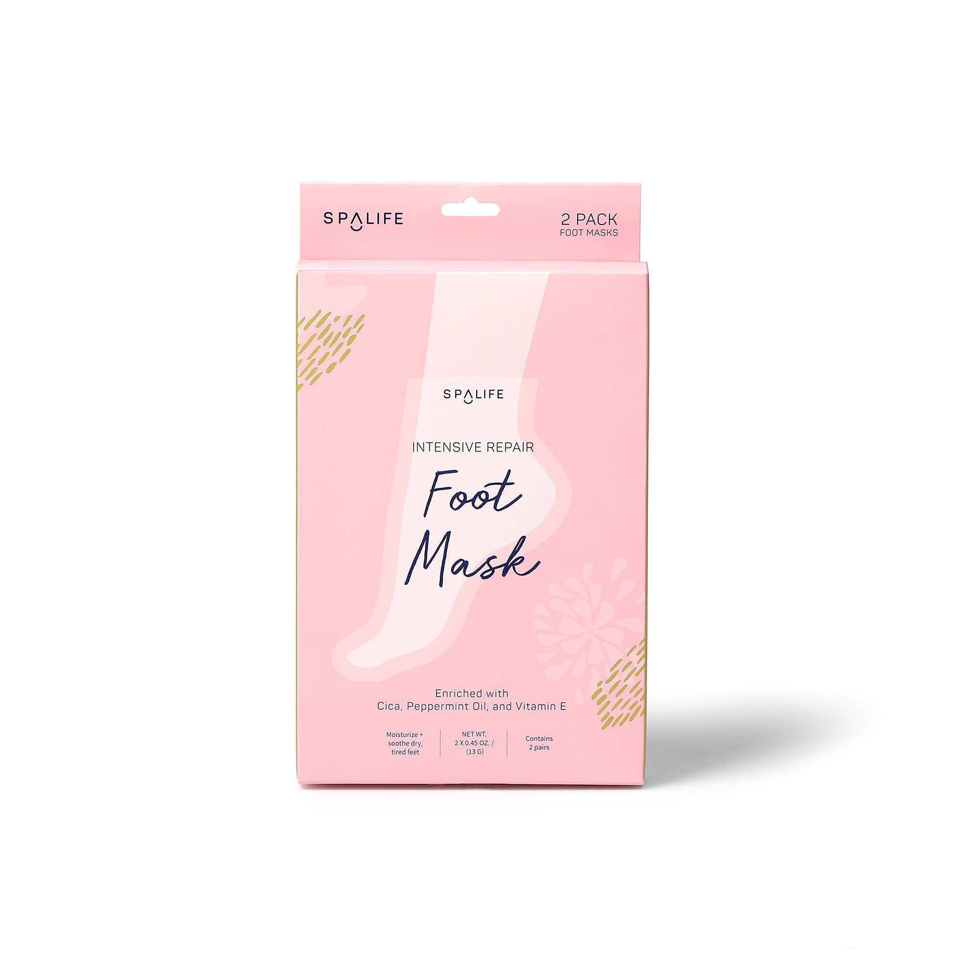 My Spa Life - Intensive Repair Foot Mask  Cica, Peppermint Oil & Vitamin E