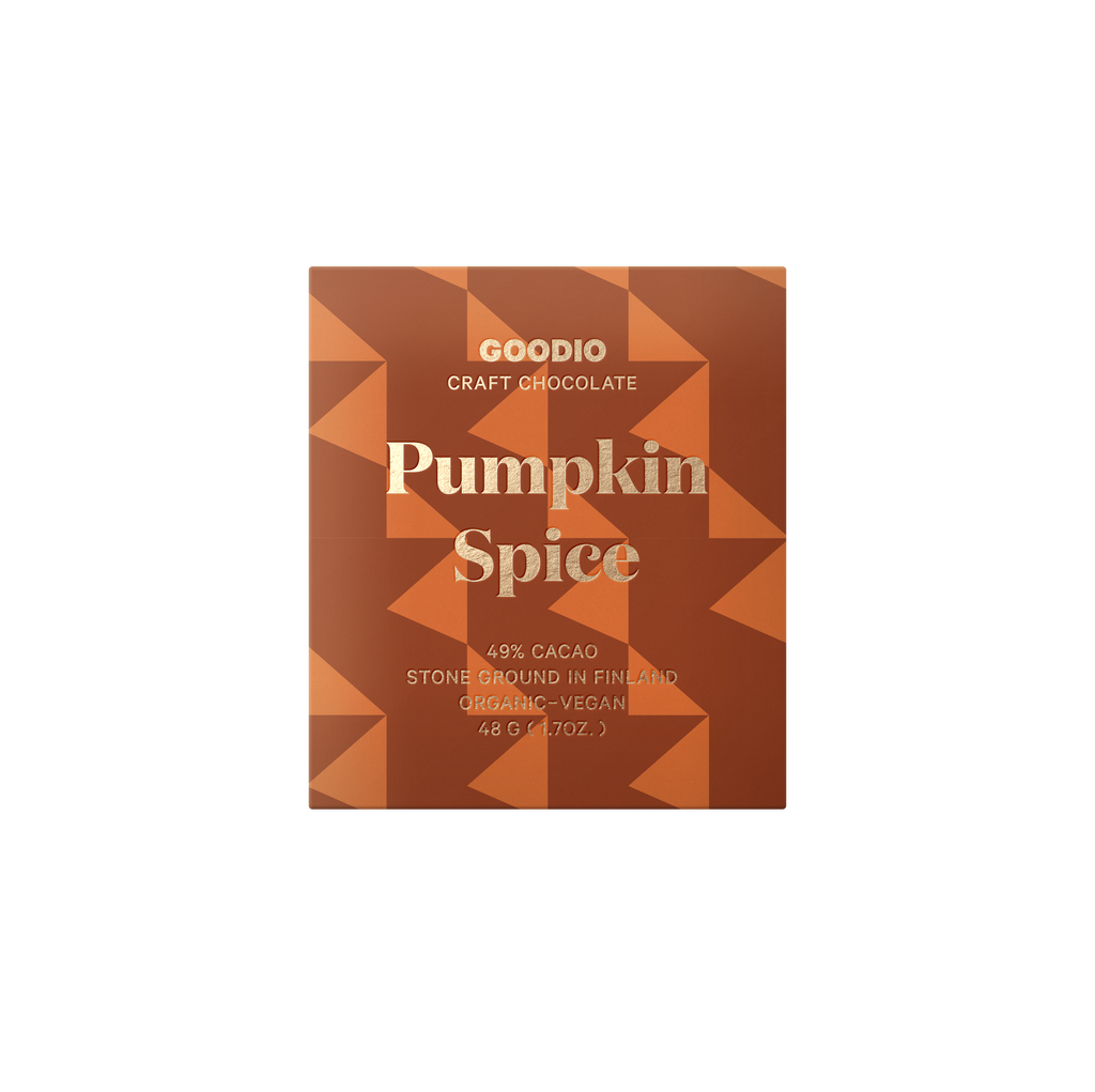 Goodio - Pumpkin Spice Chocolate 49%