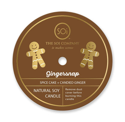The SOi Company - Gingersnap  12oz  Icon Candle