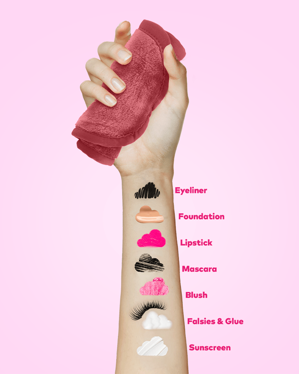 MakeUp Eraser - The Blush 5pc Gift Set | Mini PRO $50 Value Set