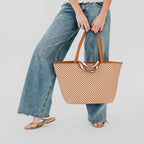 Pretty Simple - Woven Tiffany Organizer Tote Bag