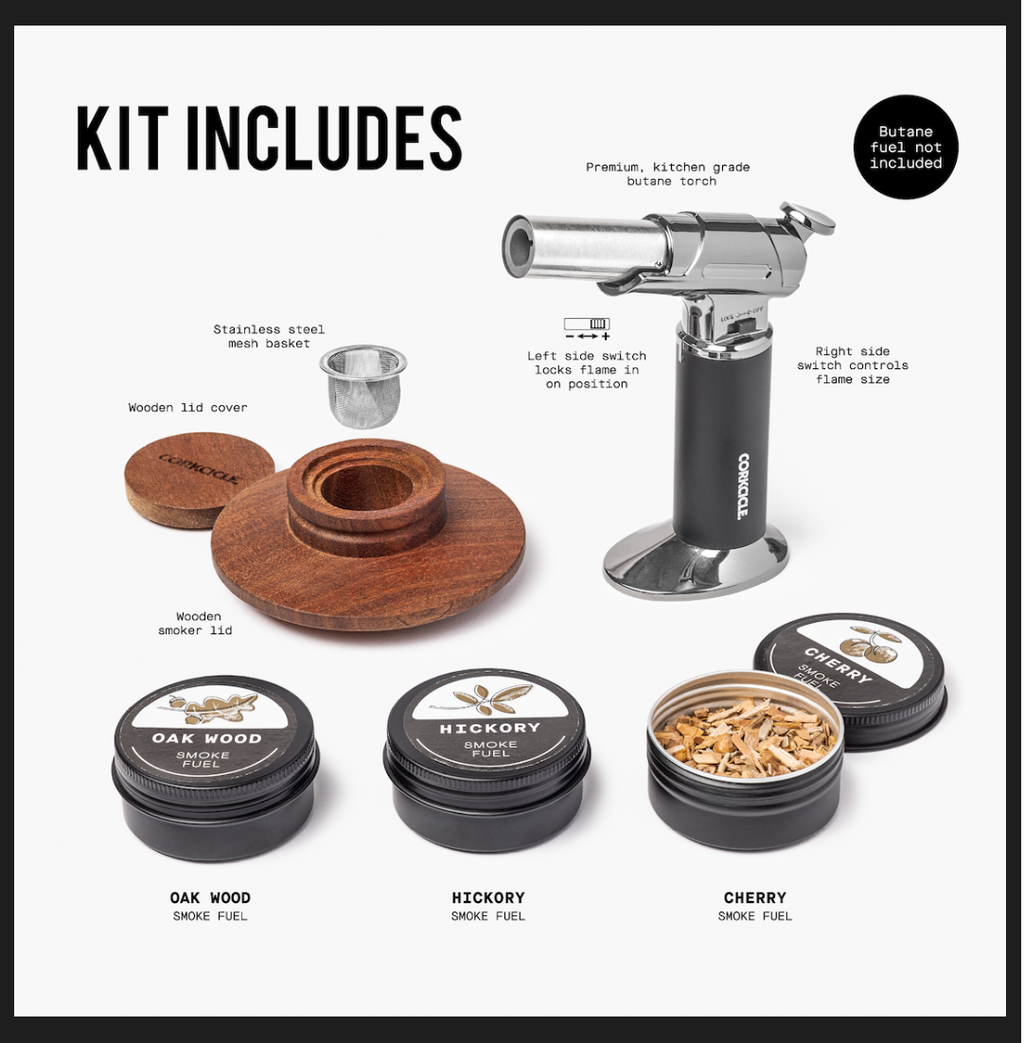 CORKCICLE - Whiskey Smoking Kit