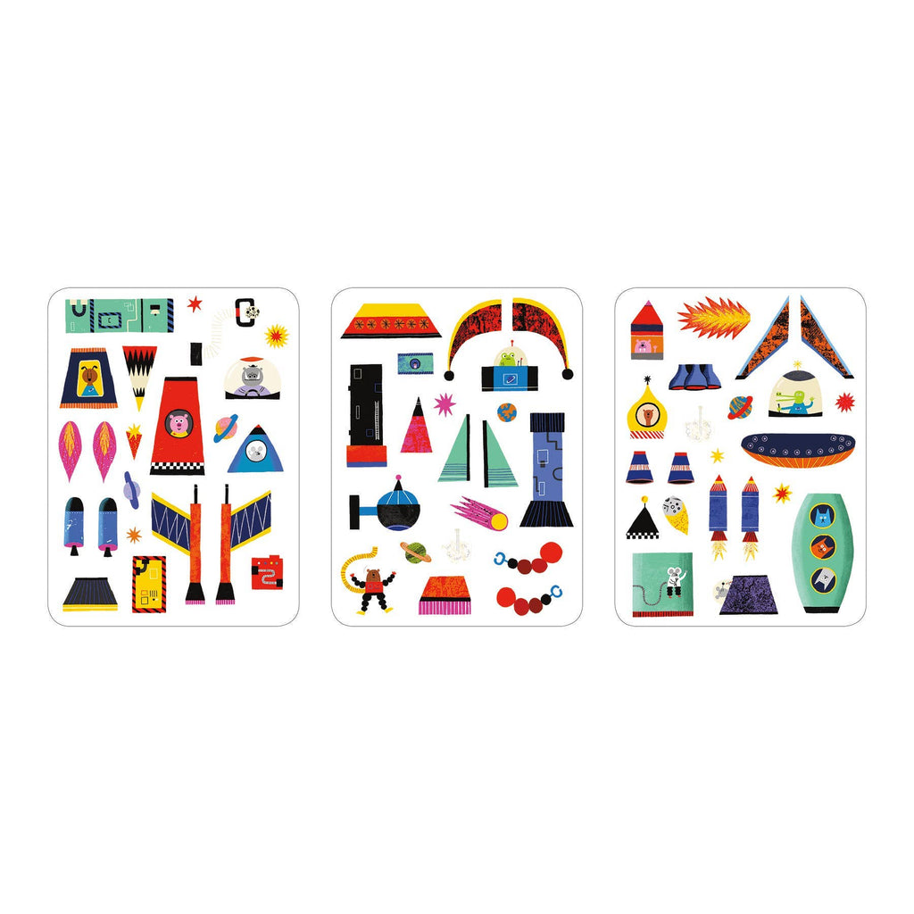 Chronicle Books - Rocket Ships Magnetic Build-it