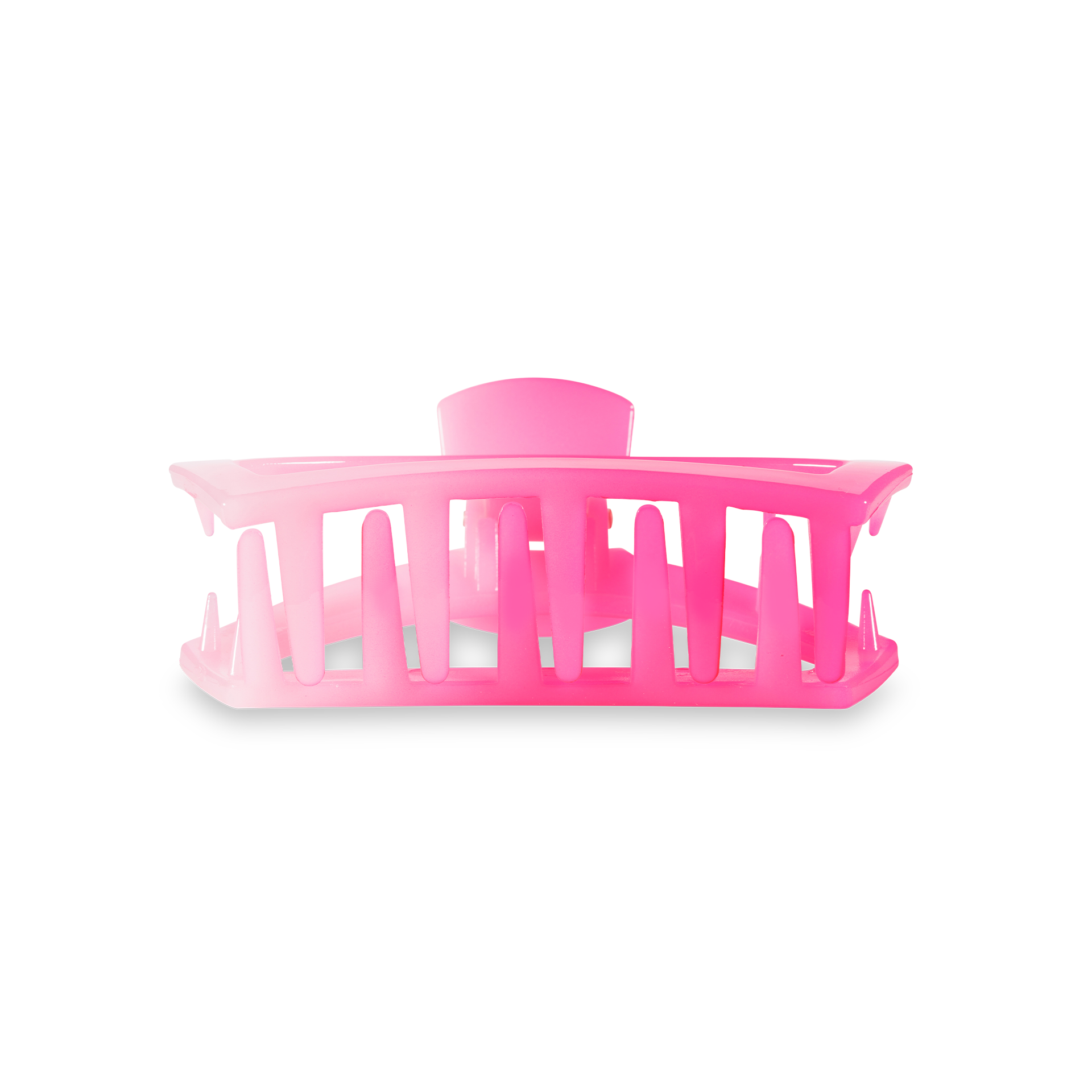Open Pink Ombre Tiny Hair Clip
