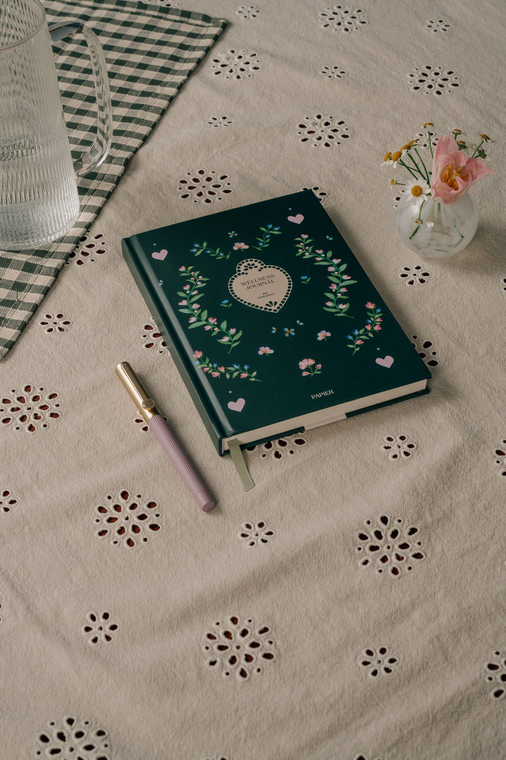 Papier - Pressed Flowers Wellness Journal