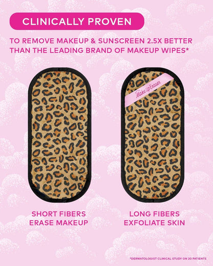 The Original MakeUp Eraser - Leopard MakeUp Eraser PRO