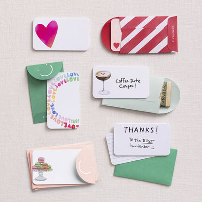 E. Frances Paper - Little Notes® Mini Envelopes, Set of 20 – Spruce