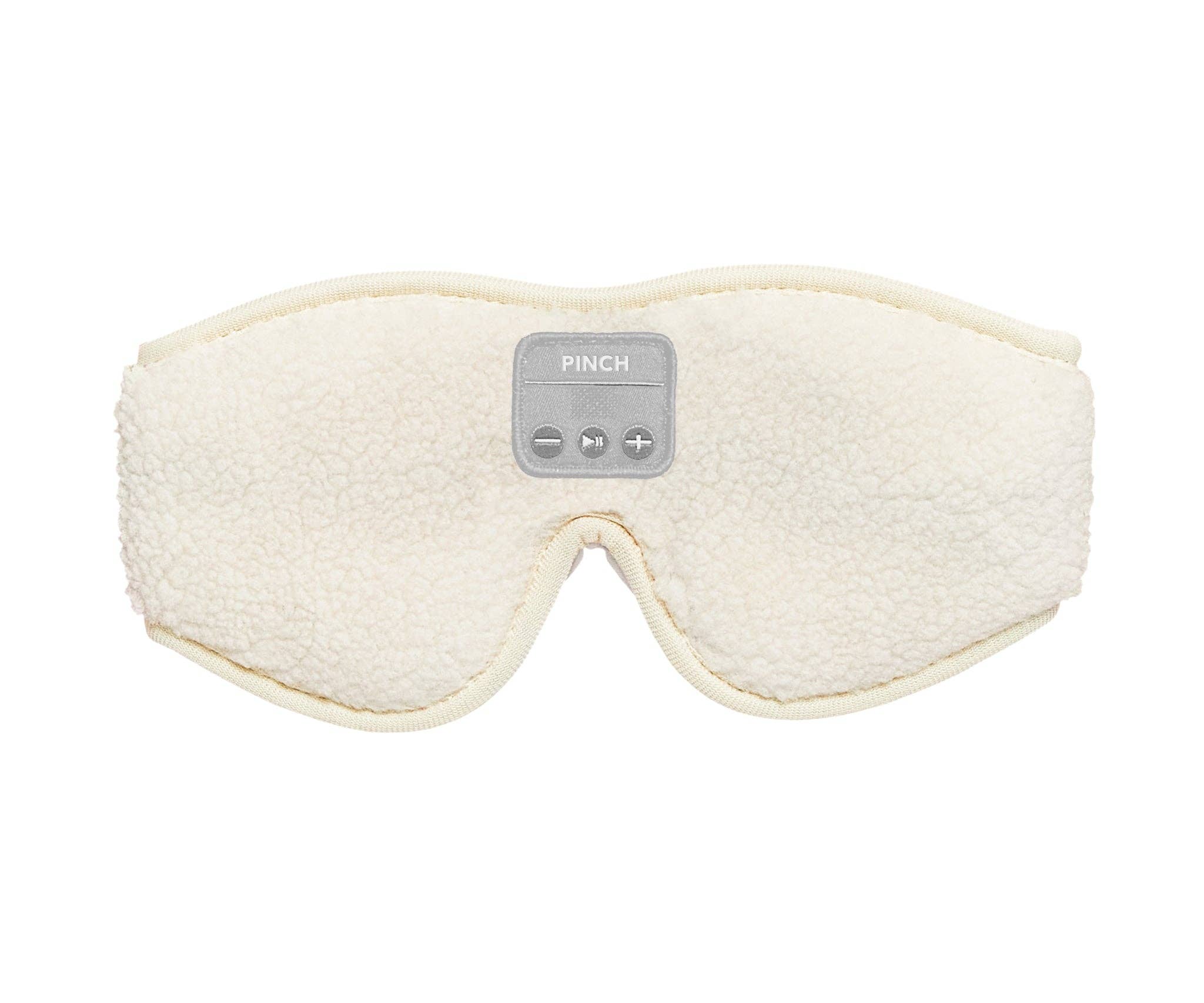 Pinch Provisions - Sherpa Sleep Mask with Built-In Wireless Headphones