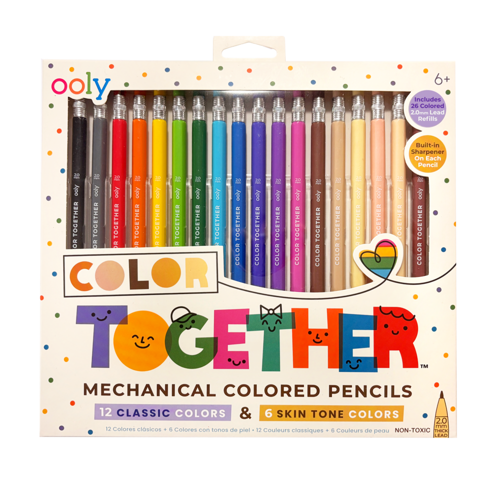 OOLY - Color Together Mechanical Colored Pencils - Set of 18
