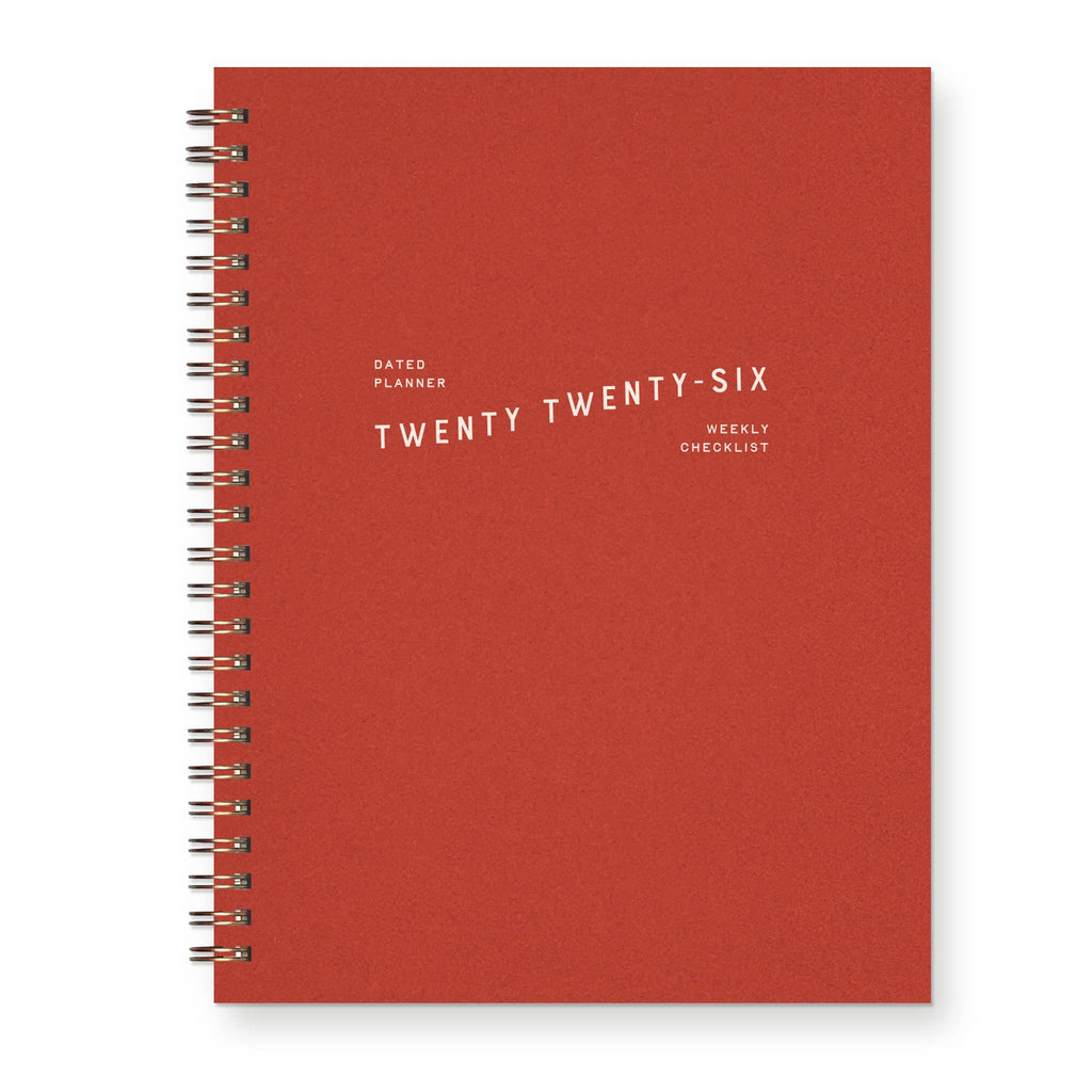 Ruff House Print Shop - 2026 Waves Dated Planner : Calendar Year
