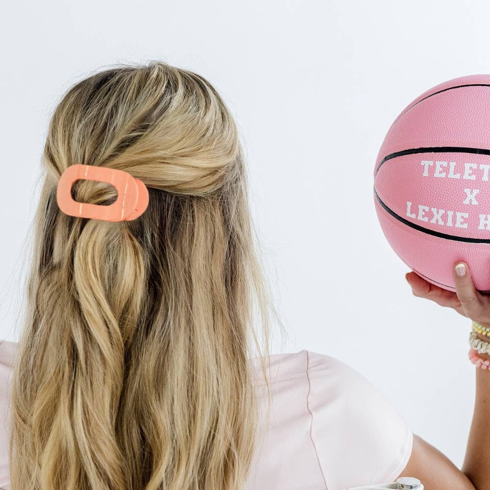 TELETIES - Lexie Hull Large Flat Round Hair Clip