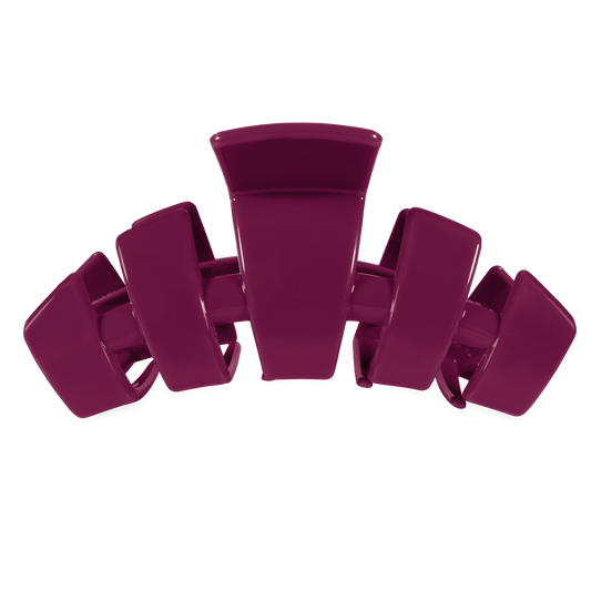 TELETIES - Classic Mulberry Large Claw Clip