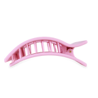 TELETIES - Flat Rectangle Hair Clip | Large | Merry Pinkmas