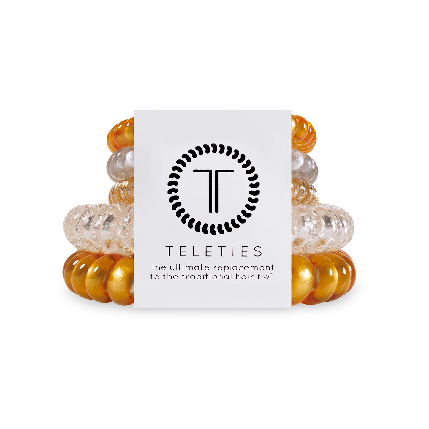 TELETIES - Spiral Hair Coils | Mix Pack | Let's Get Fizzy