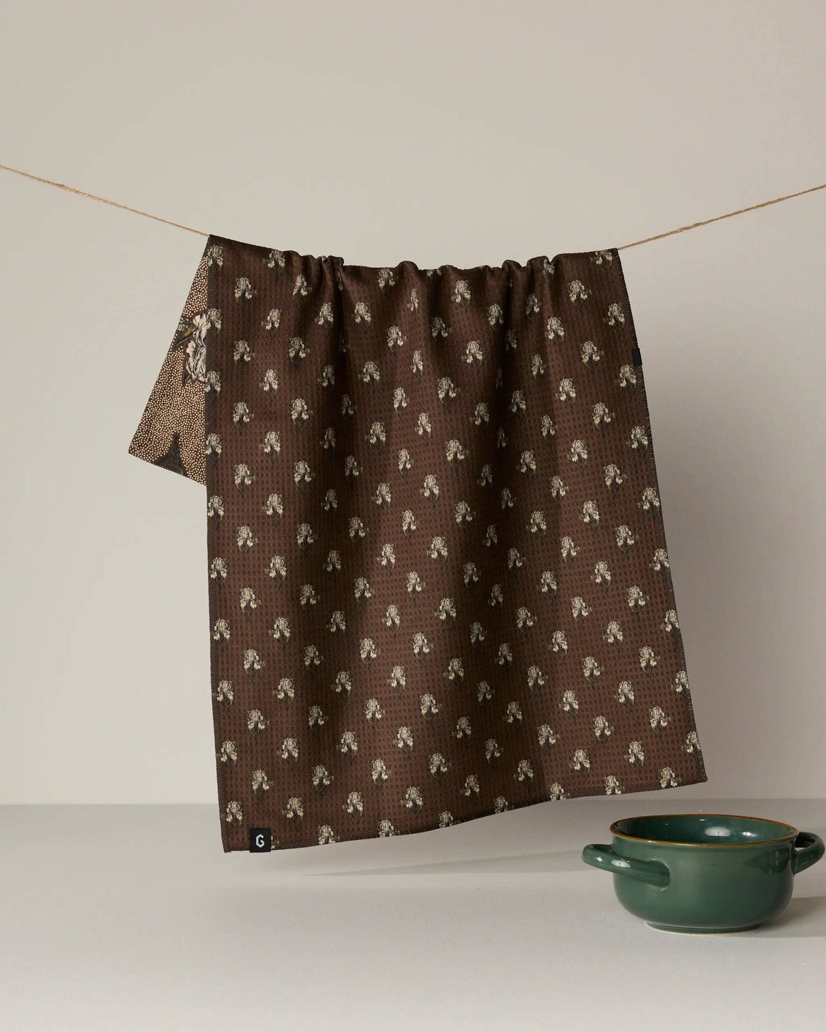 Geometry - Sepia Luxe Kitchen Towel - Fall 2026