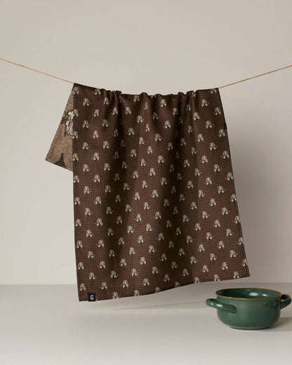 Geometry - Sepia Luxe Kitchen Towel - Fall 2026