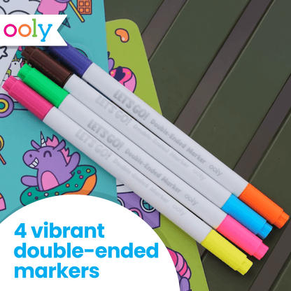 OOLY - Let's Go! Activity & Coloring Kit - Kitty In The City