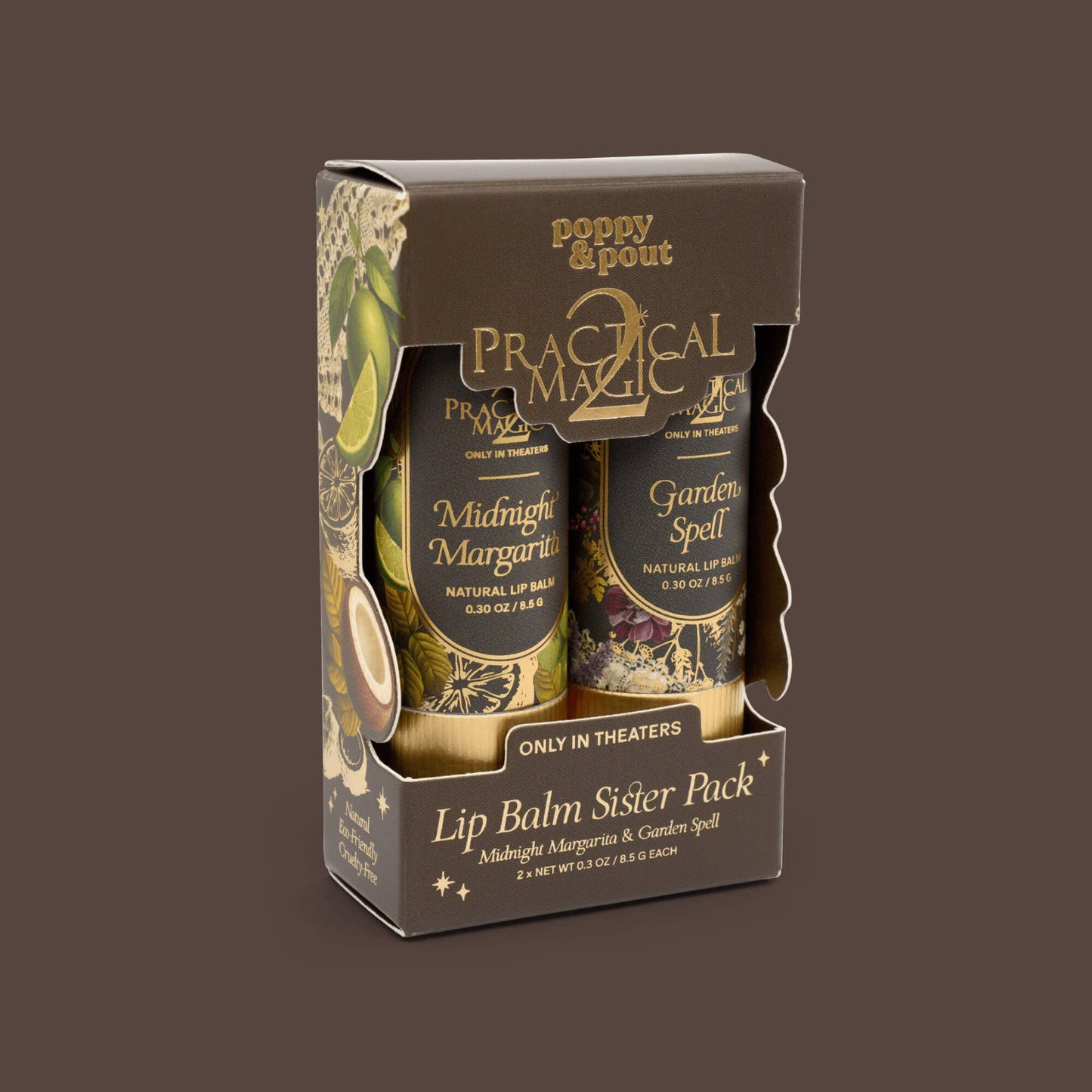 Poppy & Pout - Lip Balm Sister Pack, Practical Magic 2 Set