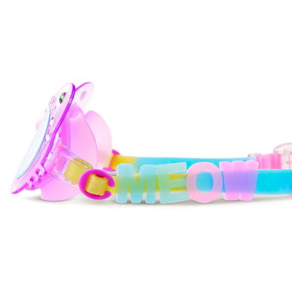 Bling2o - *NEW* Frosted Feline Cat Shaped Kids' Swim Goggle