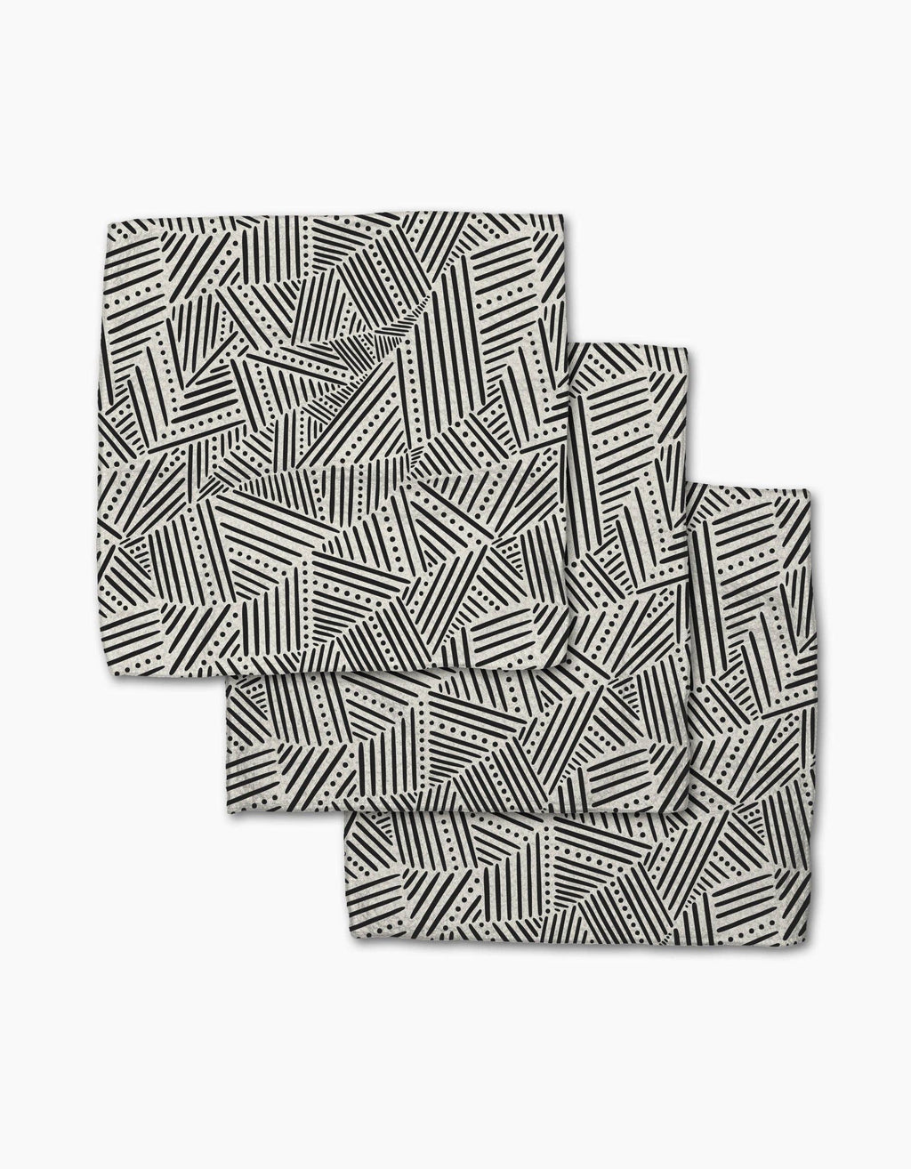 Geometry - Rhythm Current Stripes Dishcloth Set