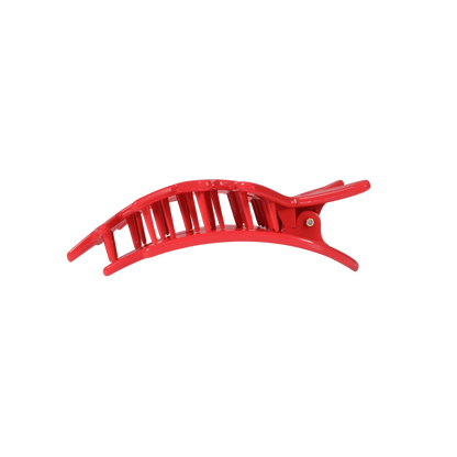 TELETIES - Flat Hair Clip | Medium | Red Shooting Star