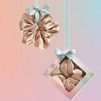 KITSCH - Holiday Cloud 9 Satin Pillow Scrunchie 1pc - Champagne
