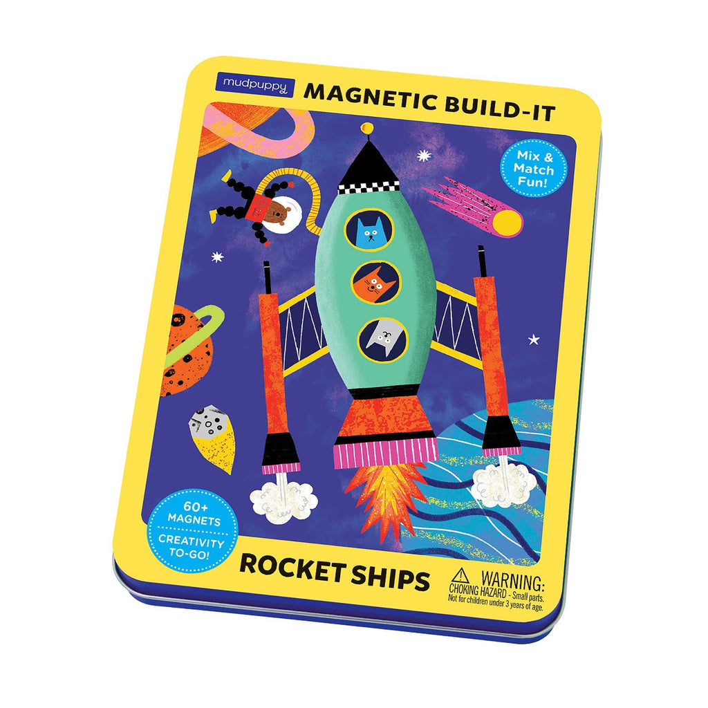 Chronicle Books - Rocket Ships Magnetic Build-it