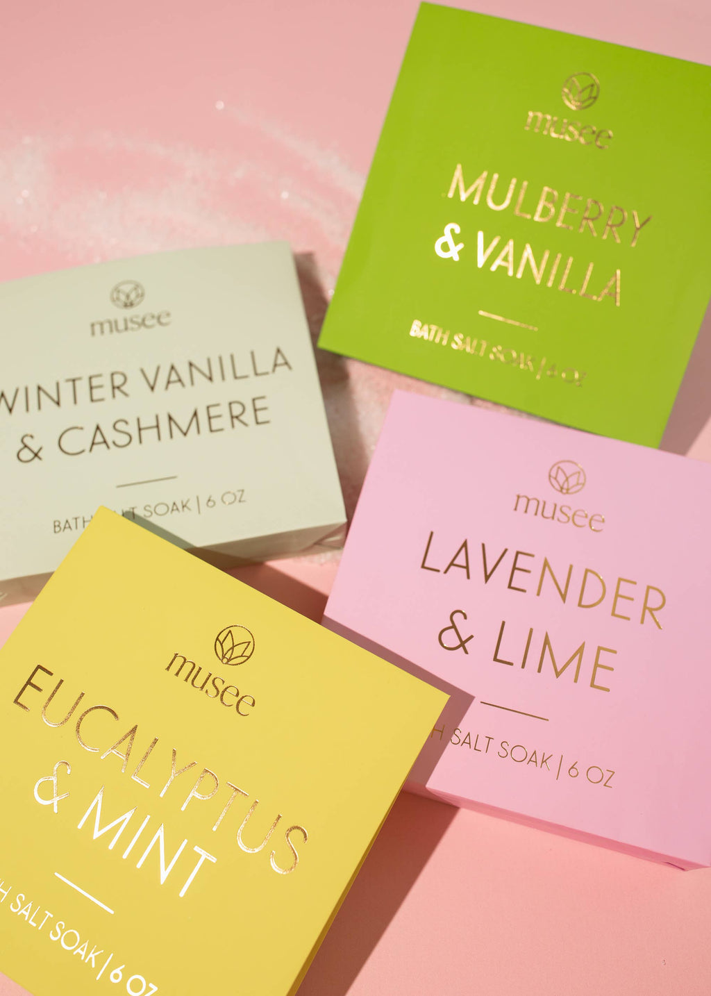 Musee - French Pear & Gardenia Mini Bath Salt Soak
