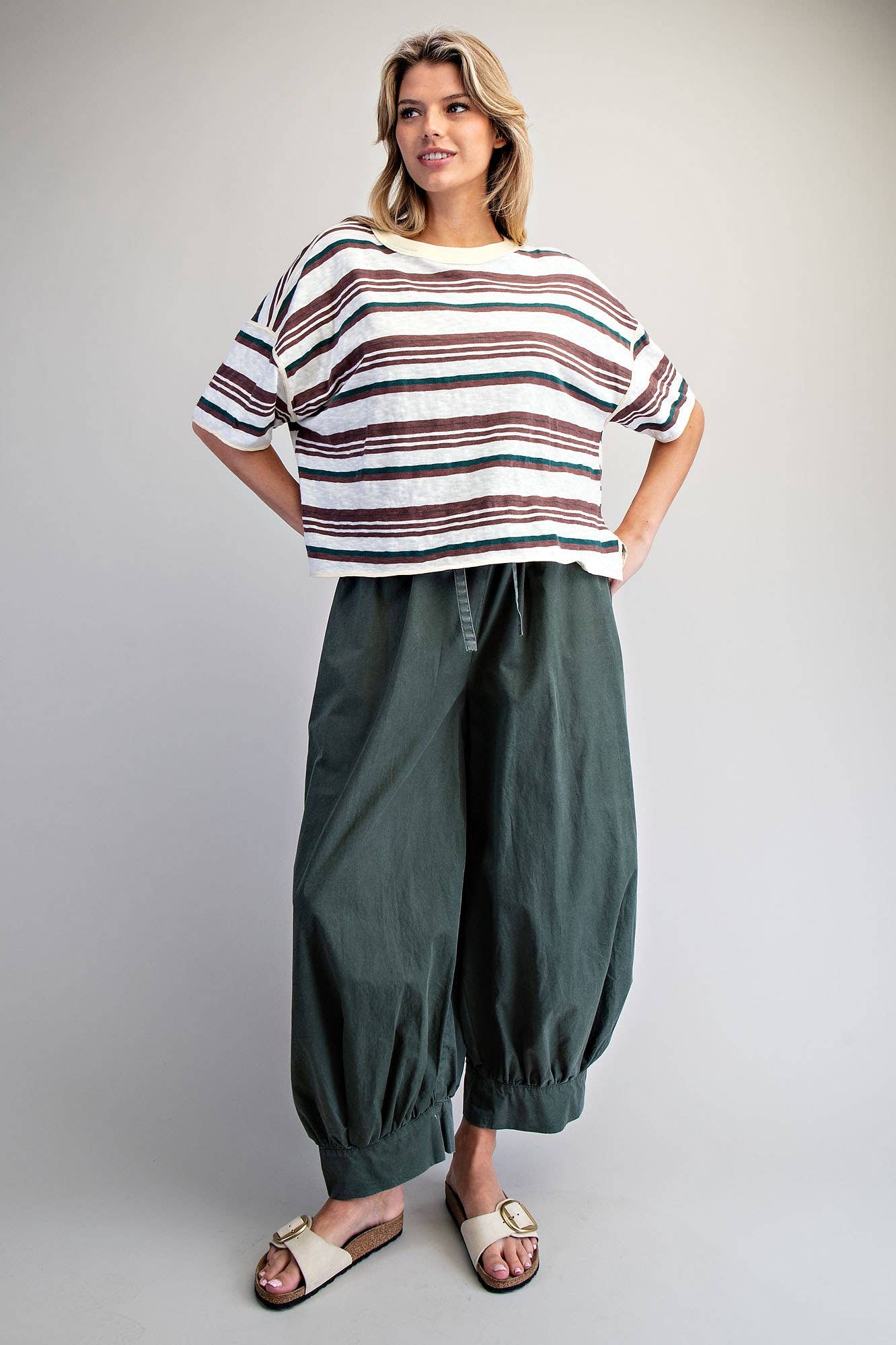 Willow Striped Boxy Tee