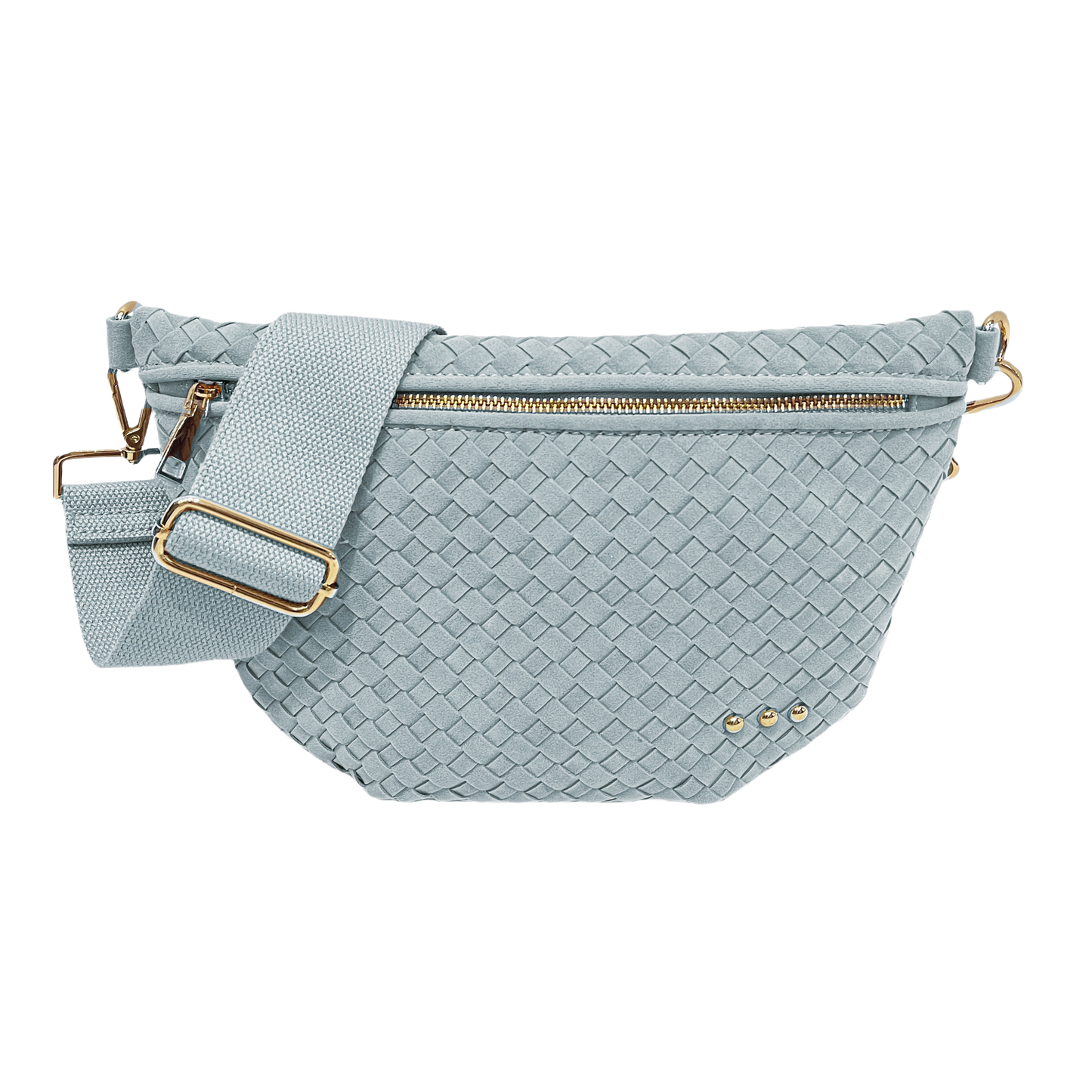 Pretty Simple - Suede Westlyn Woven Bum Bag