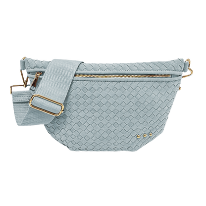 Pretty Simple - Suede Westlyn Woven Bum Bag