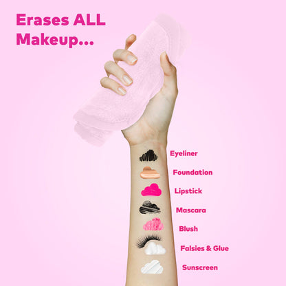 The Original MakeUp Eraser - Silver Infused Mini PRO MakeUp Eraser | Acne Prone Skin