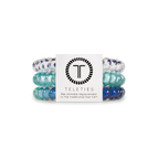 TELETIES - Reel Love - Small Spiral Hair Coils, Hair Ties, 3-Pack