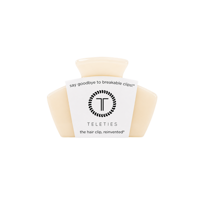 TELETIES - Classic | Almond Beige | Petite | Claw Clip